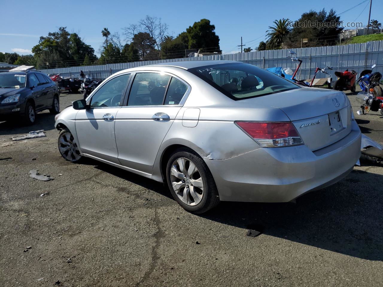 2008 Honda Accord Ex Silver vin: 1HGCP36738A004324