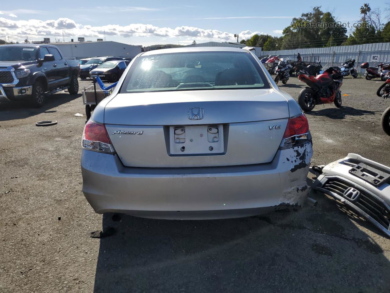 2008 Honda Accord Ex Silver vin: 1HGCP36738A004324