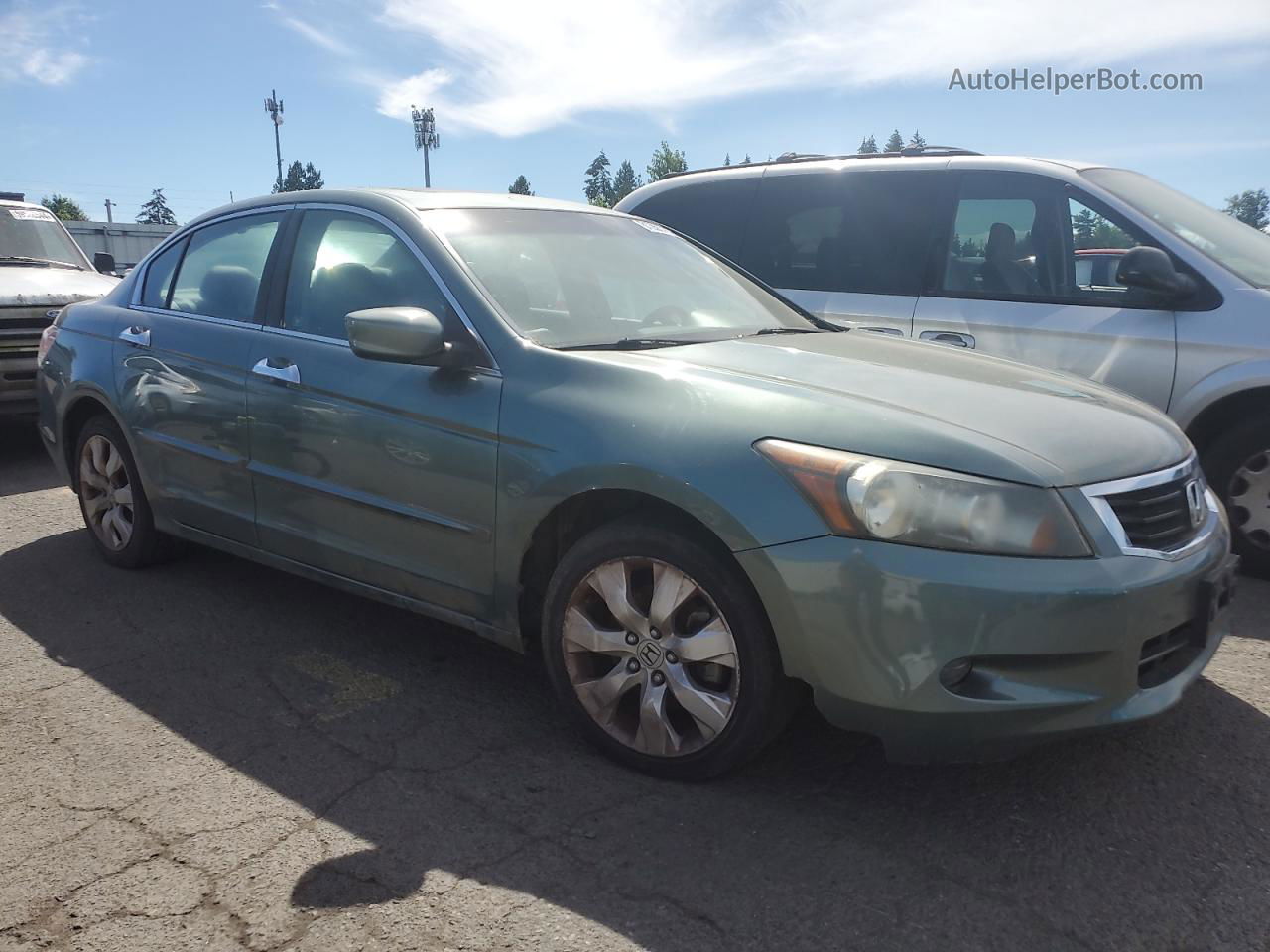 2008 Honda Accord Ex Green vin: 1HGCP36738A040000