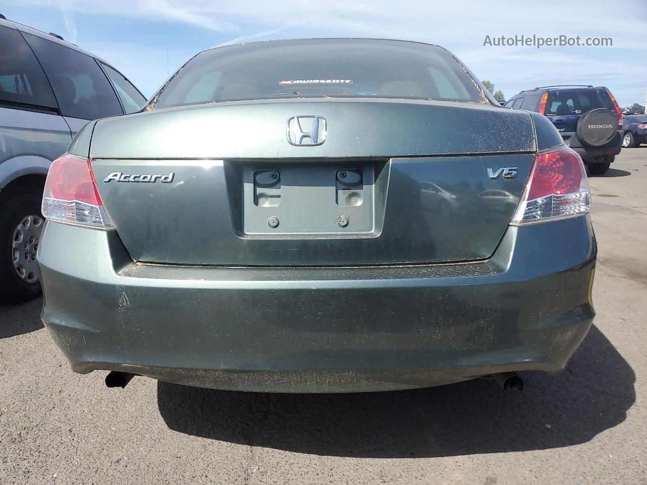 2008 Honda Accord Ex Green vin: 1HGCP36738A040000