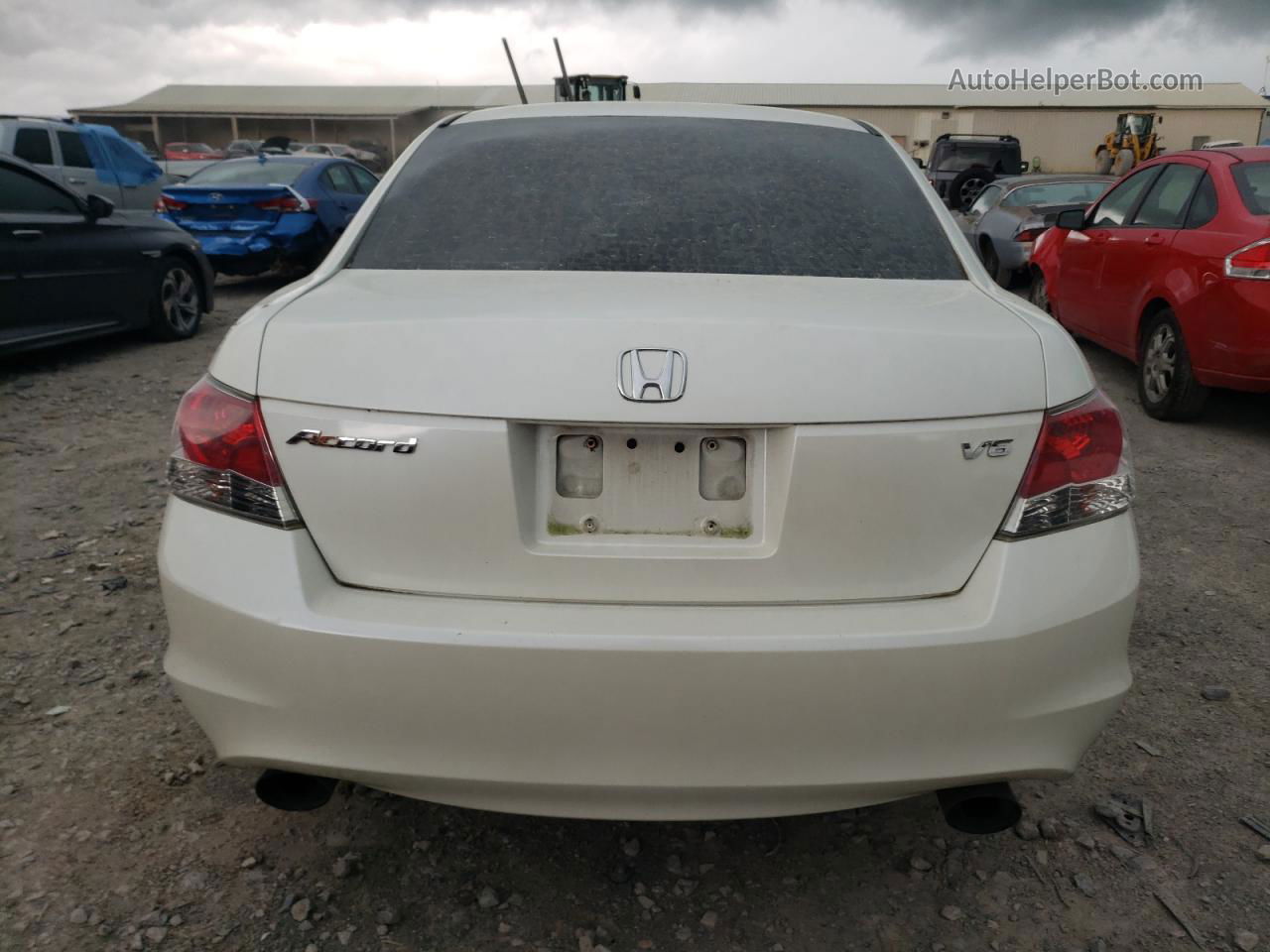 2008 Honda Accord Ex Белый vin: 1HGCP36788A048545