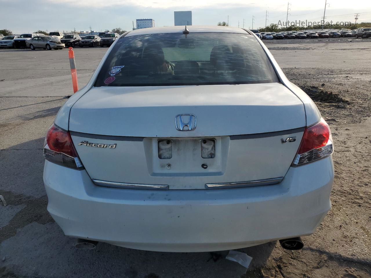 2008 Honda Accord Ex White vin: 1HGCP36788A080718