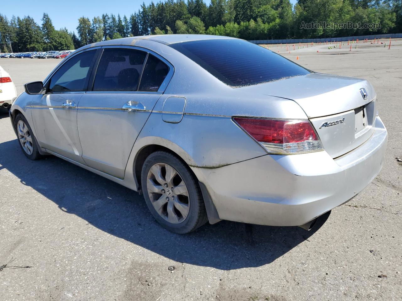 2008 Honda Accord Ex Silver vin: 1HGCP36798A062535