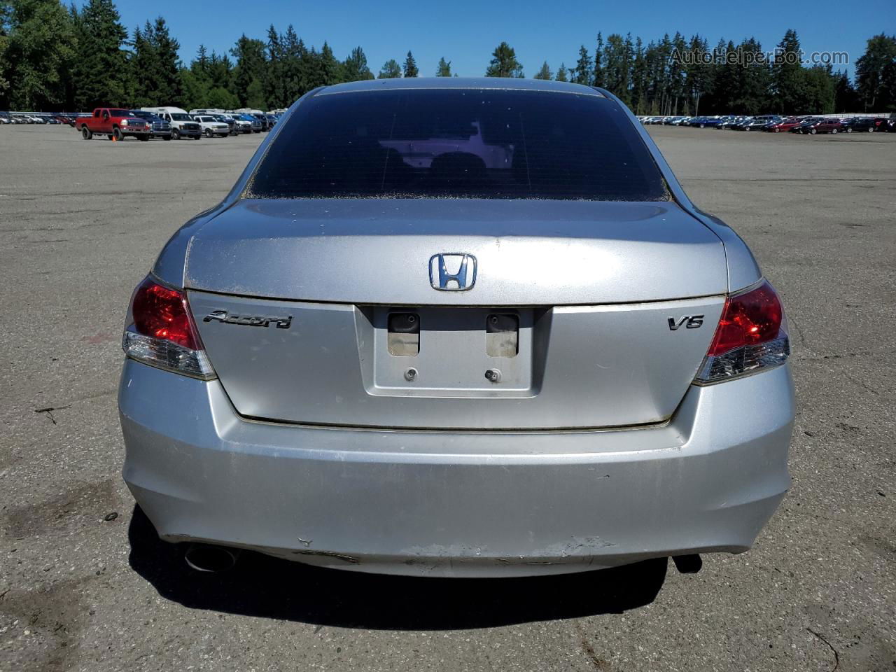 2008 Honda Accord Ex Silver vin: 1HGCP36798A062535