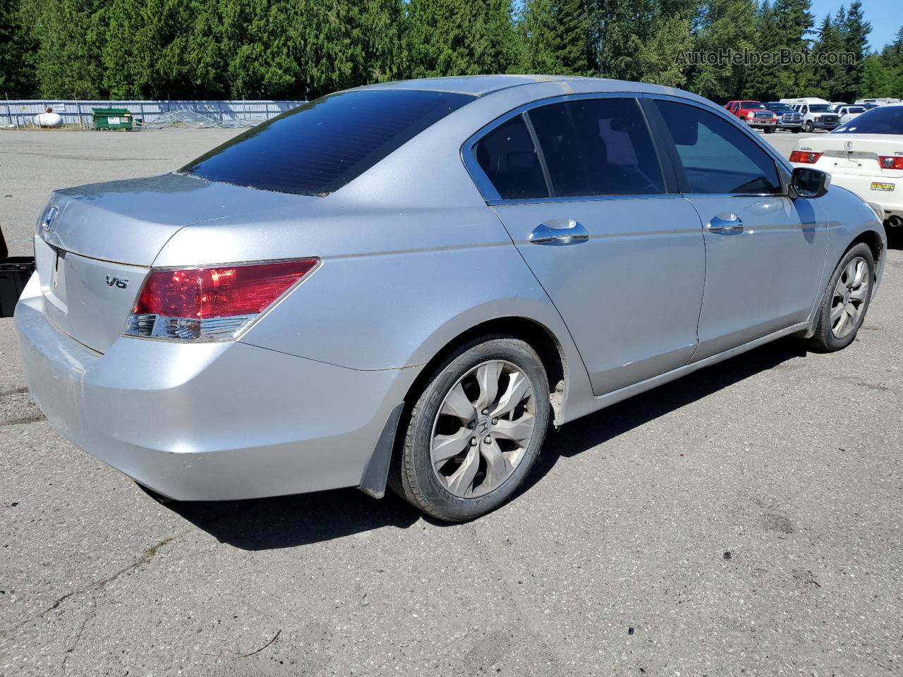 2008 Honda Accord Ex Silver vin: 1HGCP36798A062535