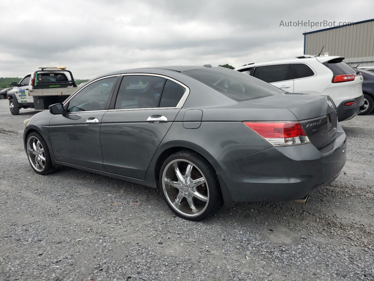 2008 Honda Accord Exl Серый vin: 1HGCP36808A050735