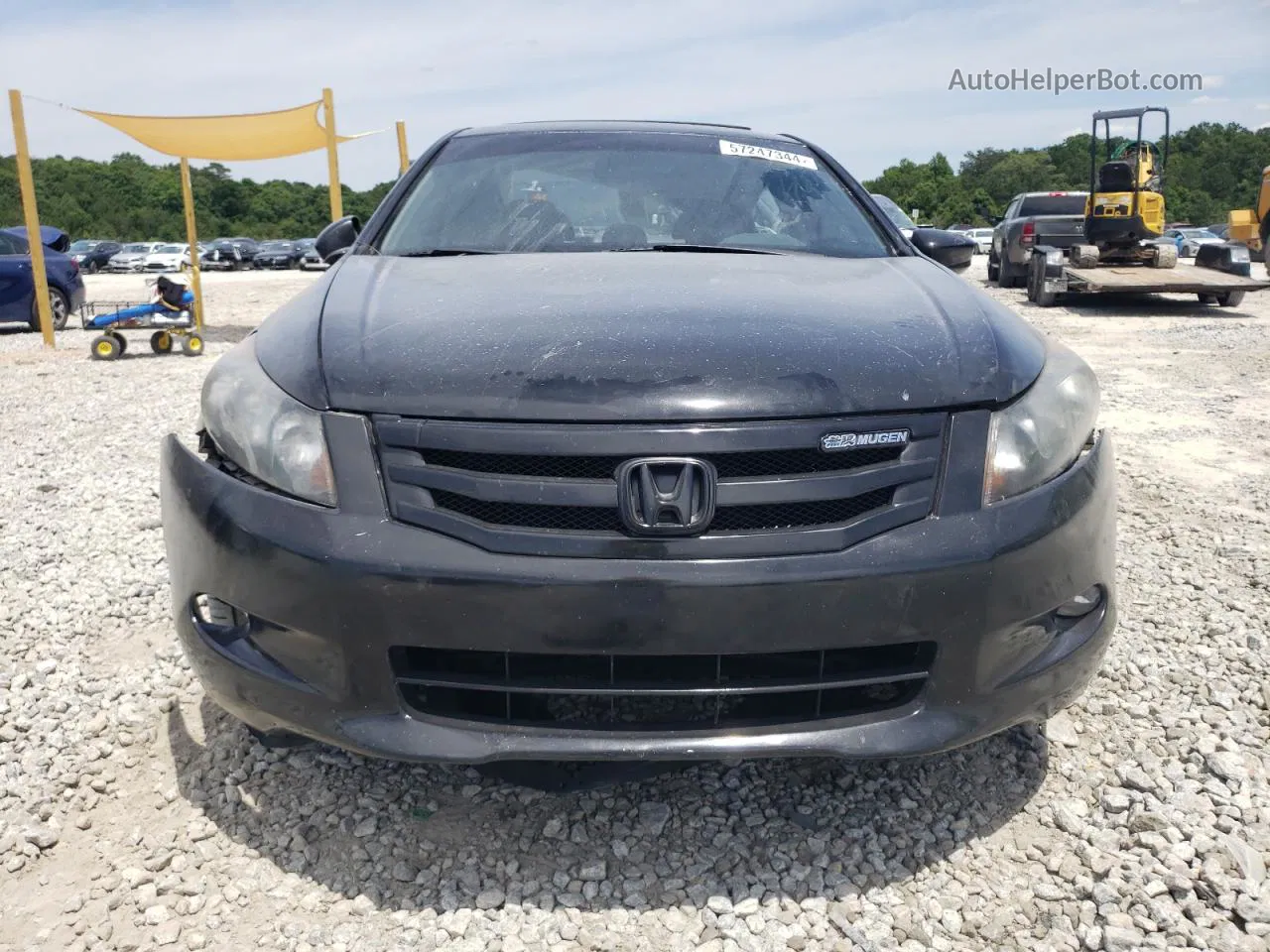 2008 Honda Accord Exl Black vin: 1HGCP36808A077224