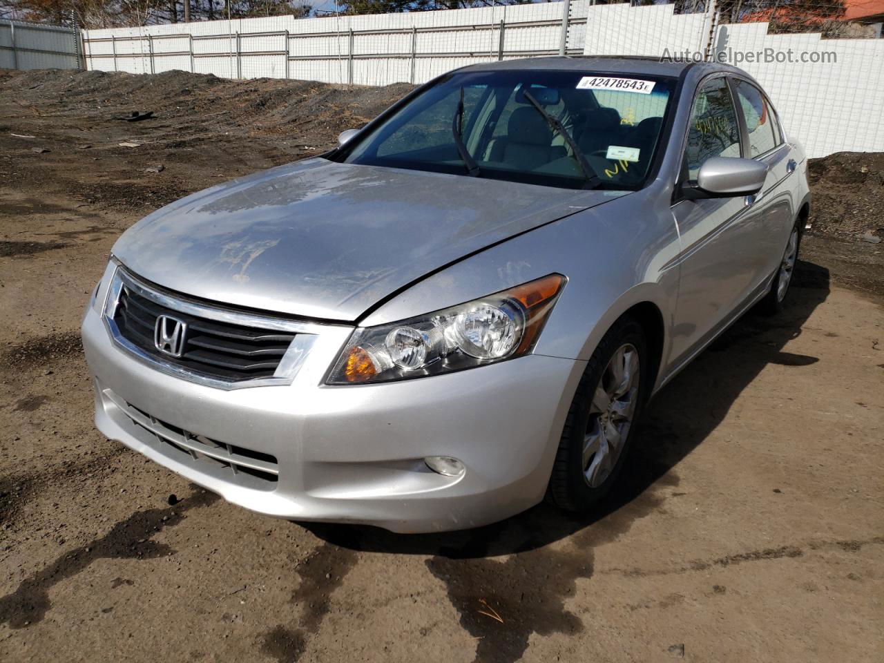 2009 Honda Accord Exl Silver vin: 1HGCP36809A015050