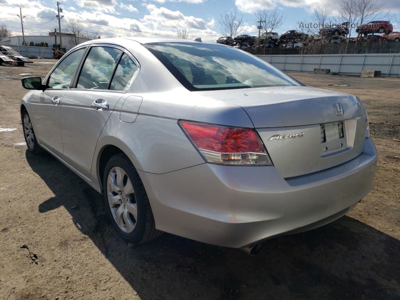 2009 Honda Accord Exl Silver vin: 1HGCP36809A015050