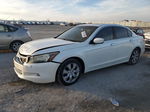 2009 Honda Accord Exl White vin: 1HGCP36809A017400