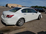 2009 Honda Accord Exl White vin: 1HGCP36809A018093