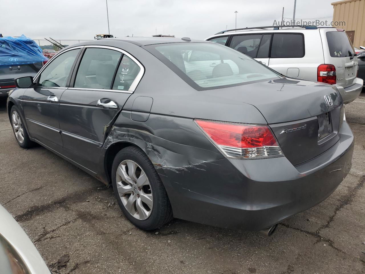 2009 Honda Accord Exl Gray vin: 1HGCP36809A022872