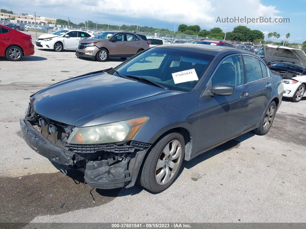 2008 Honda Accord Sdn Ex-l Gray vin: 1HGCP36818A009059