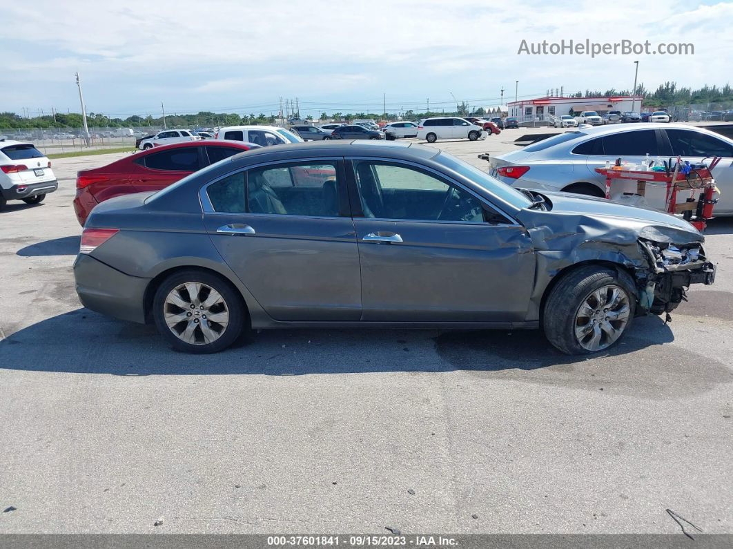 2008 Honda Accord Sdn Ex-l Gray vin: 1HGCP36818A009059