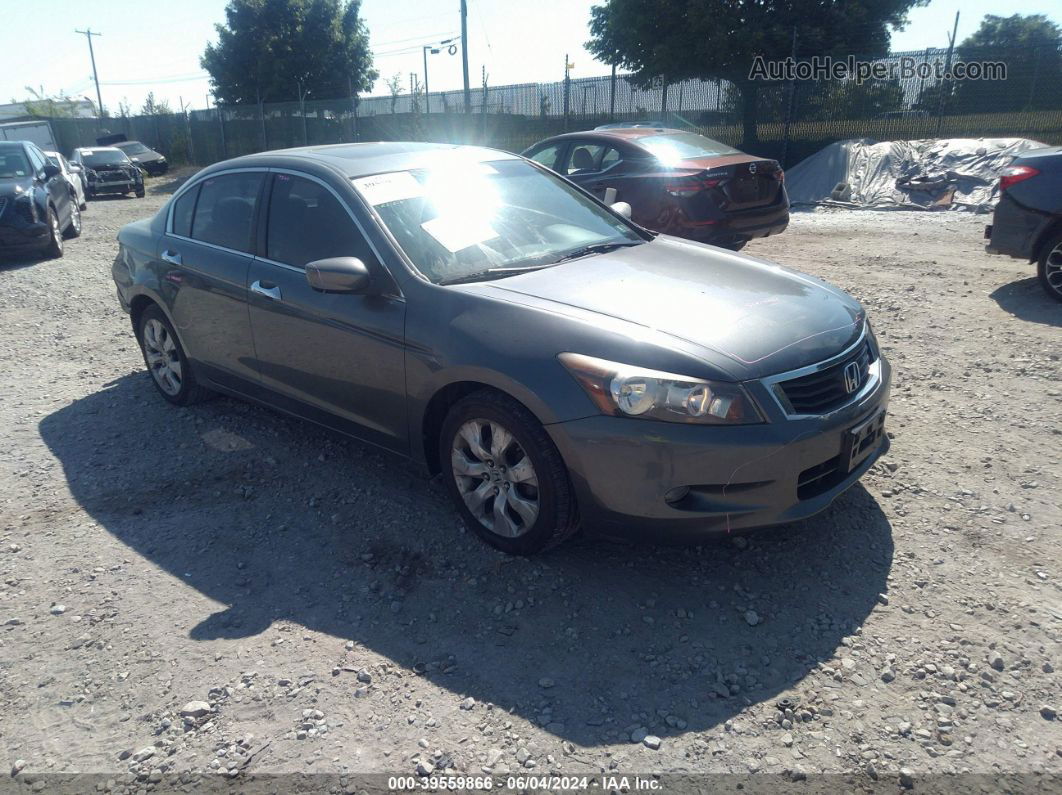 2008 Honda Accord 3.5 Ex-l Gray vin: 1HGCP36818A019428