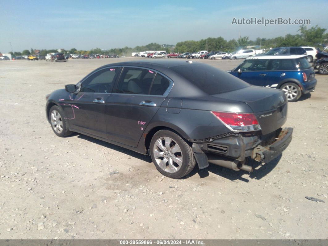 2008 Honda Accord 3.5 Ex-l Gray vin: 1HGCP36818A019428