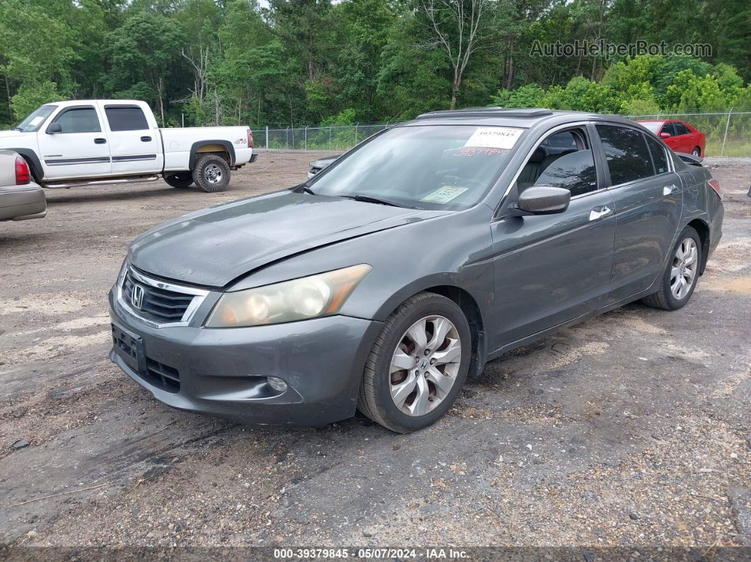 2008 Honda Accord 3.5 Ex-l Gray vin: 1HGCP36818A042417