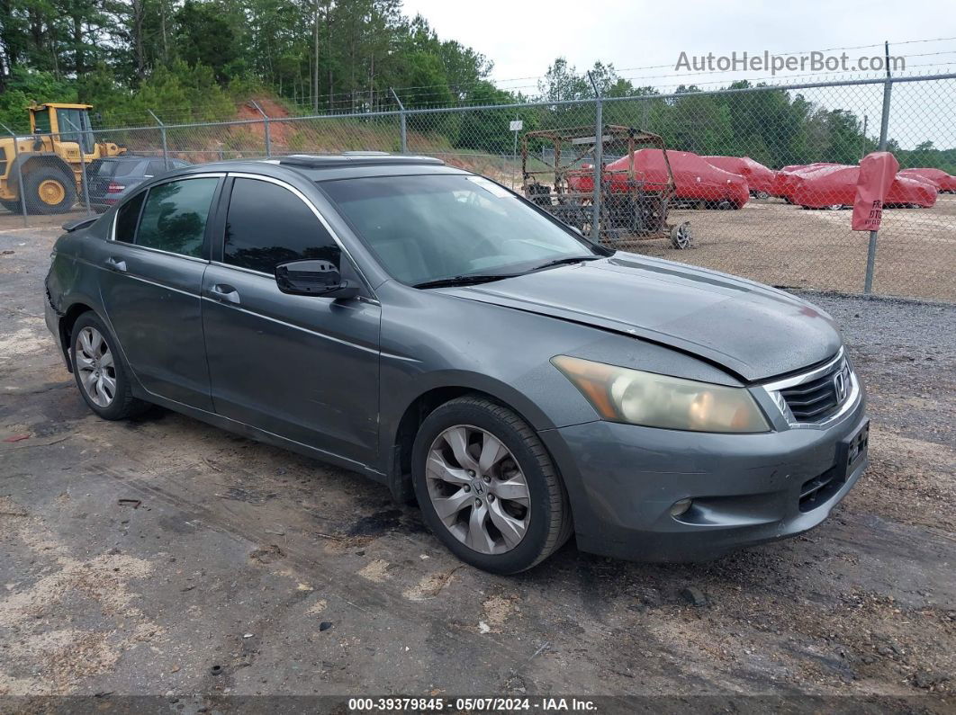 2008 Honda Accord 3.5 Ex-l Gray vin: 1HGCP36818A042417