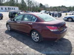 2008 Honda Accord 3.5 Ex-l Burgundy vin: 1HGCP36818A083288