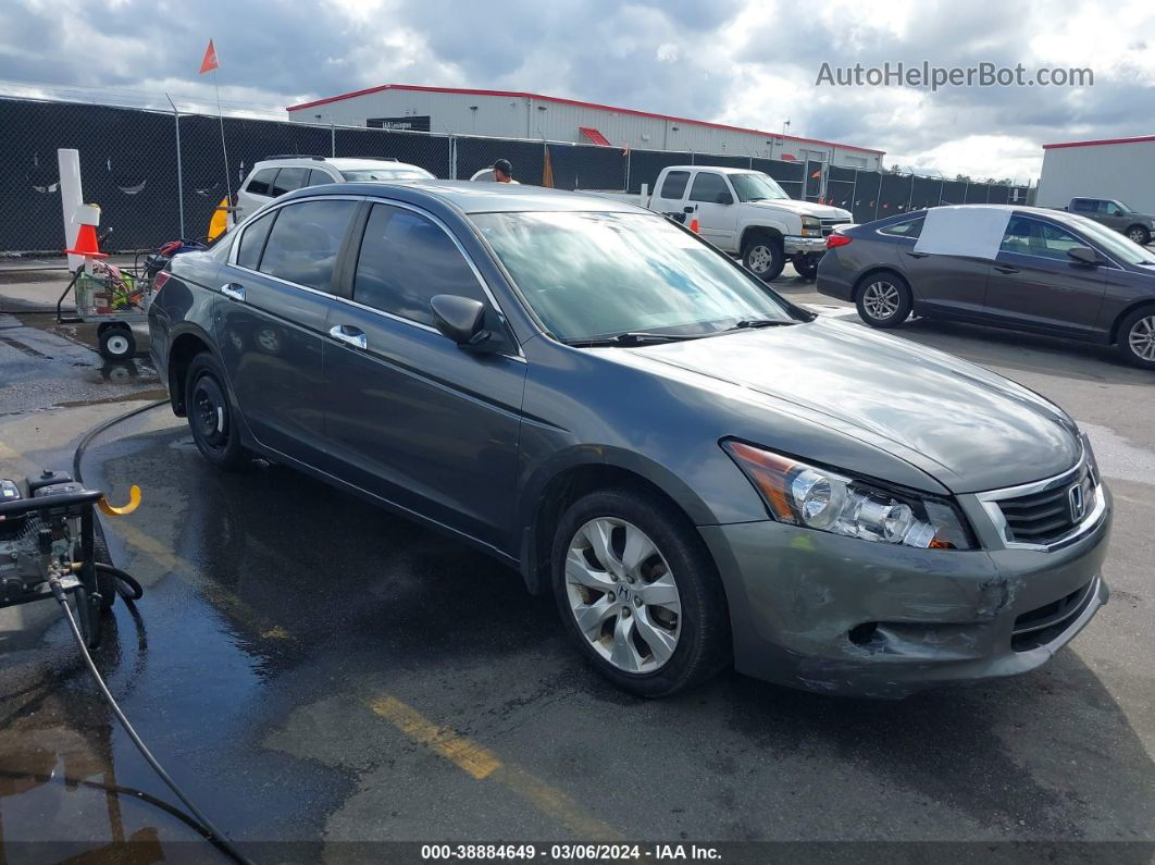 2008 Honda Accord 3.5 Ex-l Gray vin: 1HGCP36828A013993