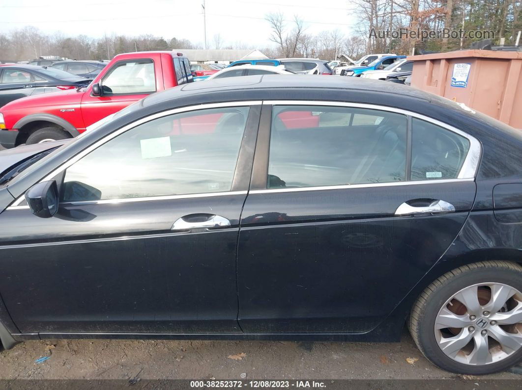 2008 Honda Accord Sdn Ex-l Black vin: 1HGCP36828A064426