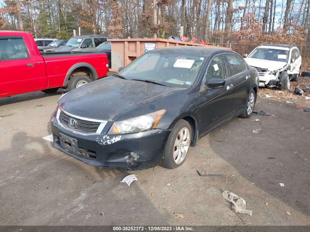 2008 Honda Accord Sdn Ex-l Black vin: 1HGCP36828A064426