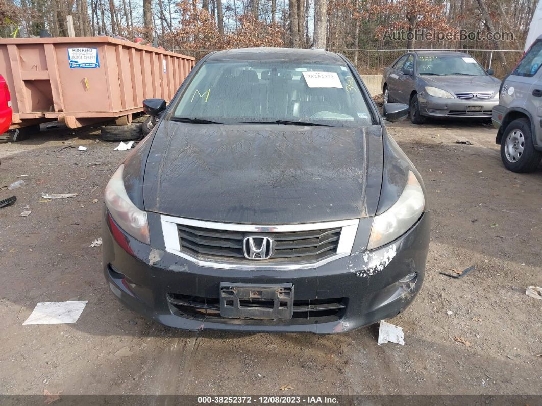 2008 Honda Accord Sdn Ex-l Black vin: 1HGCP36828A064426