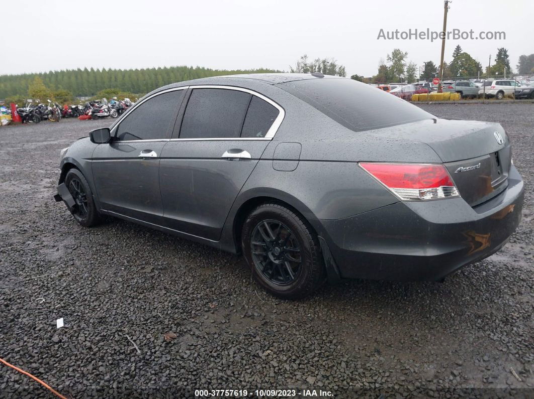 2009 Honda Accord 3.5 Ex-l Gray vin: 1HGCP36829A002316