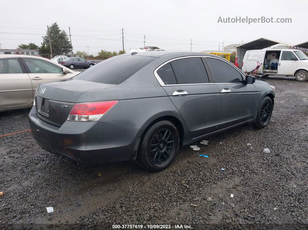 2009 Honda Accord 3.5 Ex-l Gray vin: 1HGCP36829A002316