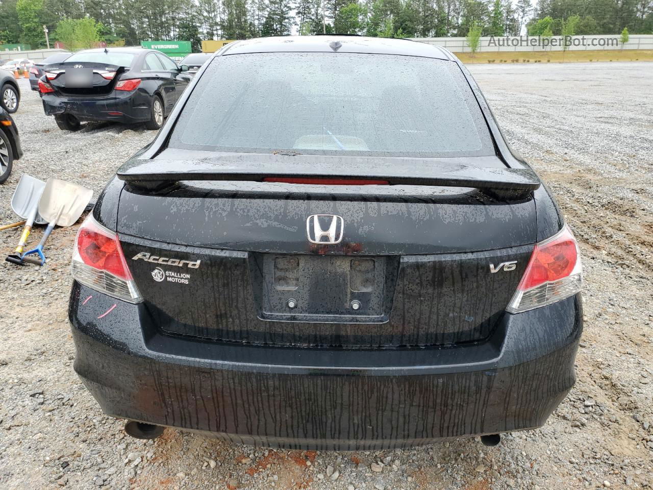 2009 Honda Accord Exl Black vin: 1HGCP36829A018998