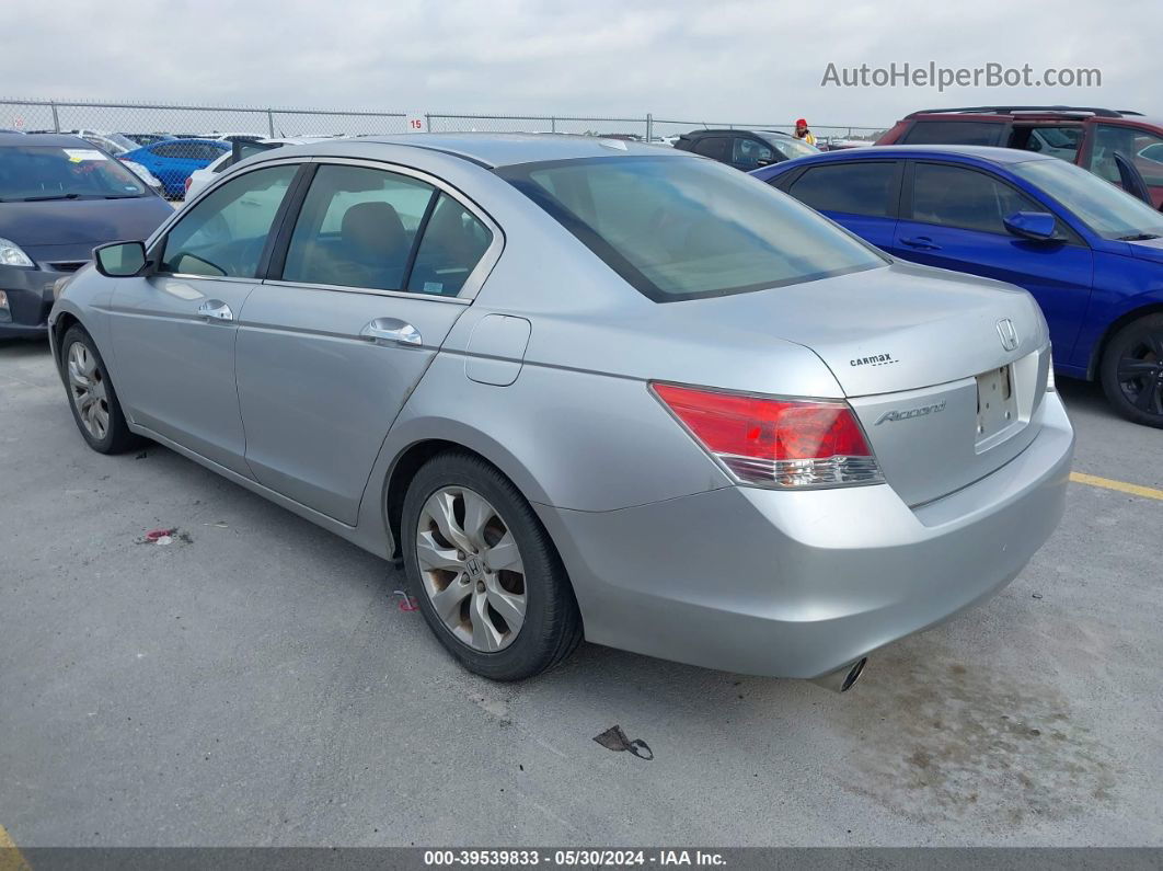 2009 Honda Accord 3.5 Ex-l Silver vin: 1HGCP36829A036059