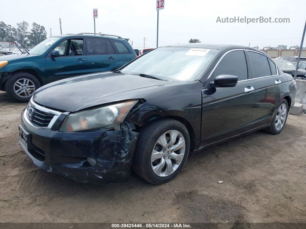 2009 Honda Accord 3.5 Ex-l Black vin: 1HGCP36829A041505