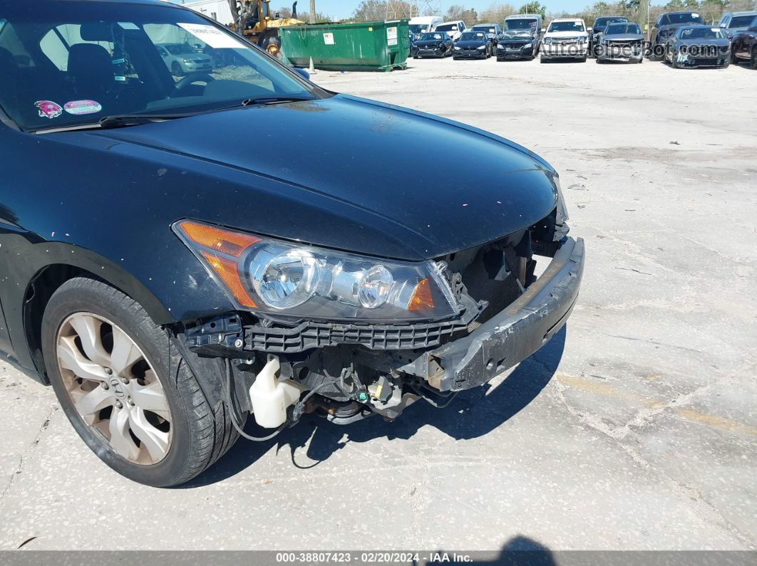 2009 Honda Accord 3.5 Ex-l Black vin: 1HGCP36829A050110