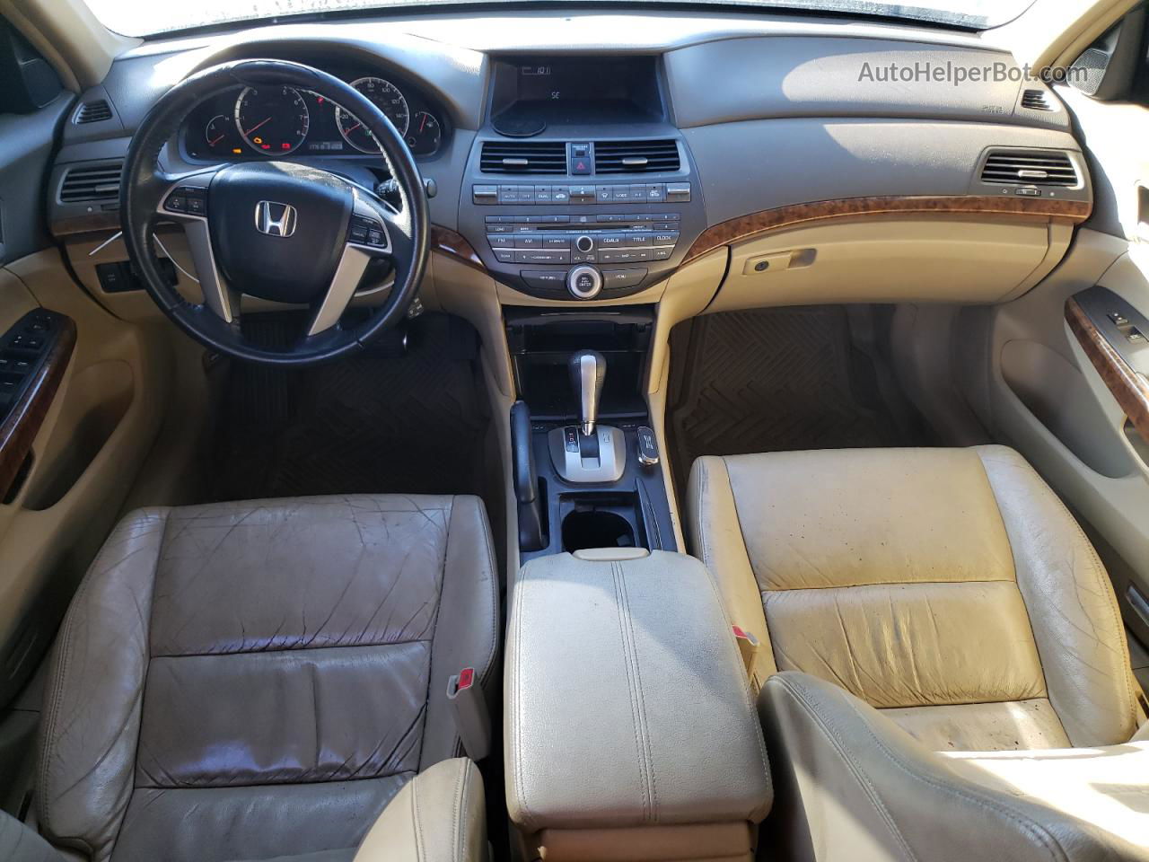 2009 Honda Accord Exl Бордовый vin: 1HGCP36829A051015