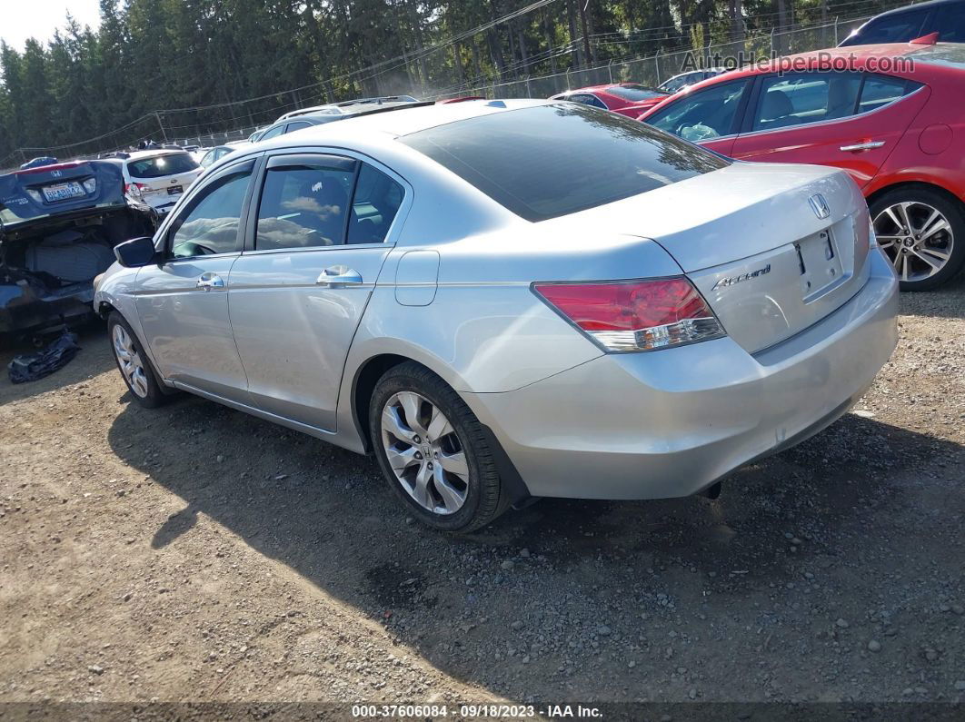 2008 Honda Accord 3.5 Ex-l Silver vin: 1HGCP36838A024887