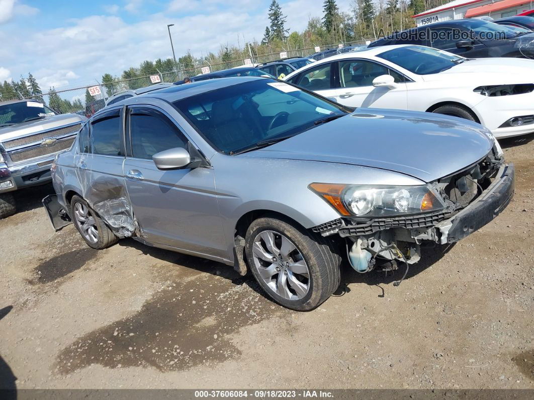 2008 Honda Accord 3.5 Ex-l Silver vin: 1HGCP36838A024887