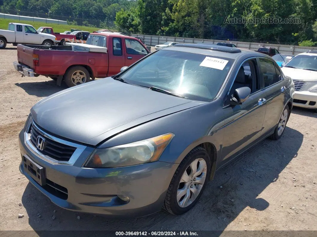 2008 Honda Accord 3.5 Ex-l Silver vin: 1HGCP36838A080165