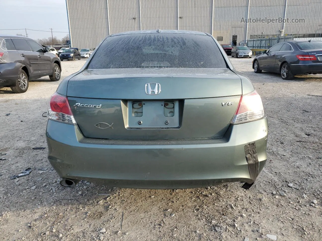 2008 Honda Accord Exl Green vin: 1HGCP36848A023683