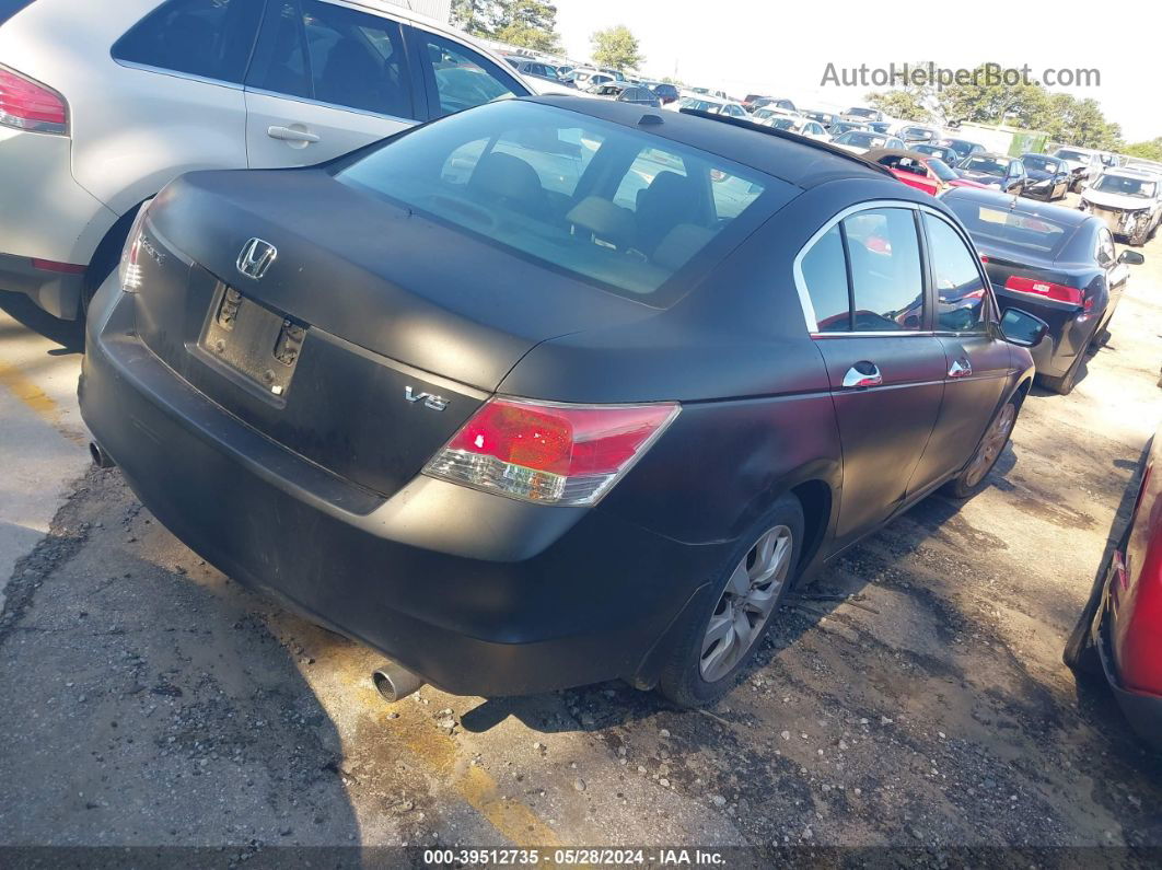 2008 Honda Accord 3.5 Ex-l Black vin: 1HGCP36848A032903