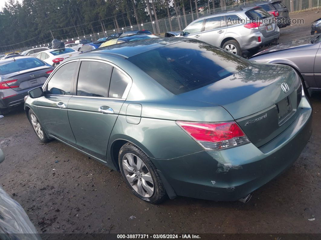 2008 Honda Accord 3.5 Ex-l Green vin: 1HGCP36848A056909