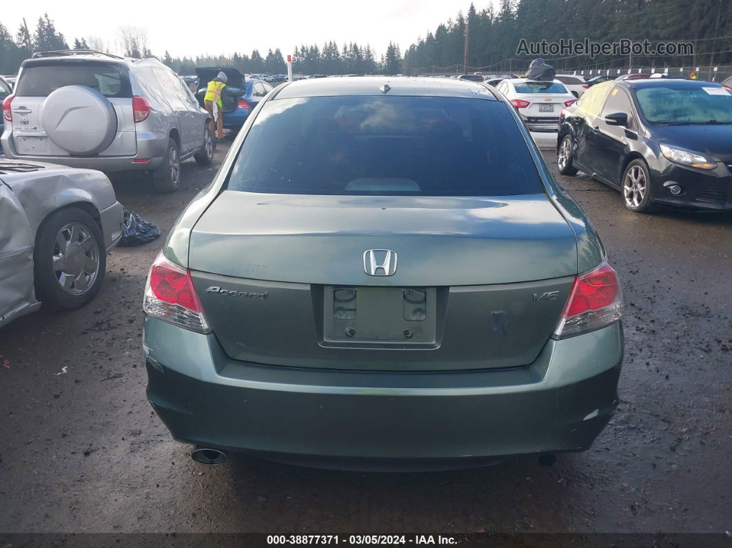 2008 Honda Accord 3.5 Ex-l Зеленый vin: 1HGCP36848A056909