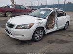 2008 Honda Accord 3.5 Ex-l White vin: 1HGCP36848A084144