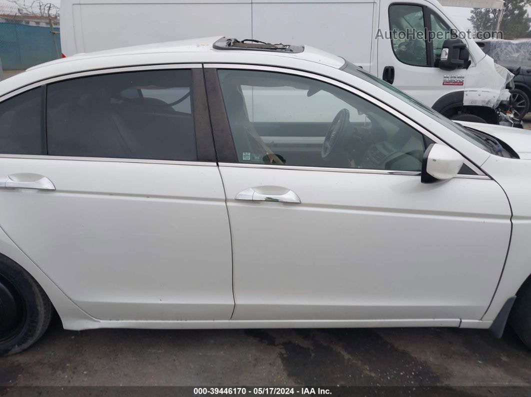 2008 Honda Accord 3.5 Ex-l White vin: 1HGCP36848A084144