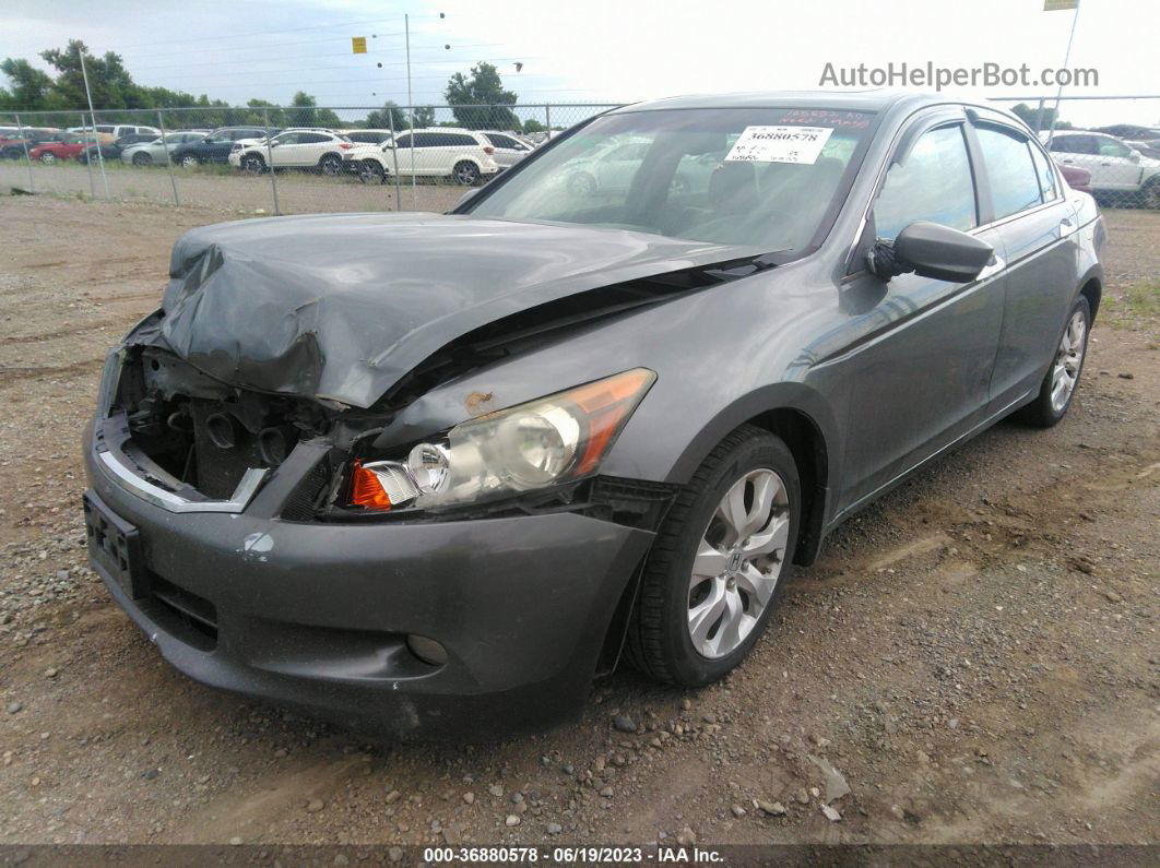 2008 Honda Accord 3.5 Ex-l Gray vin: 1HGCP36848A803182