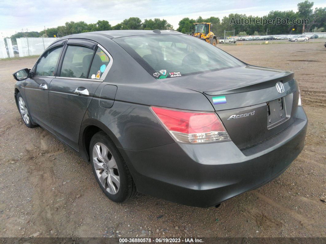 2008 Honda Accord 3.5 Ex-l Gray vin: 1HGCP36848A803182