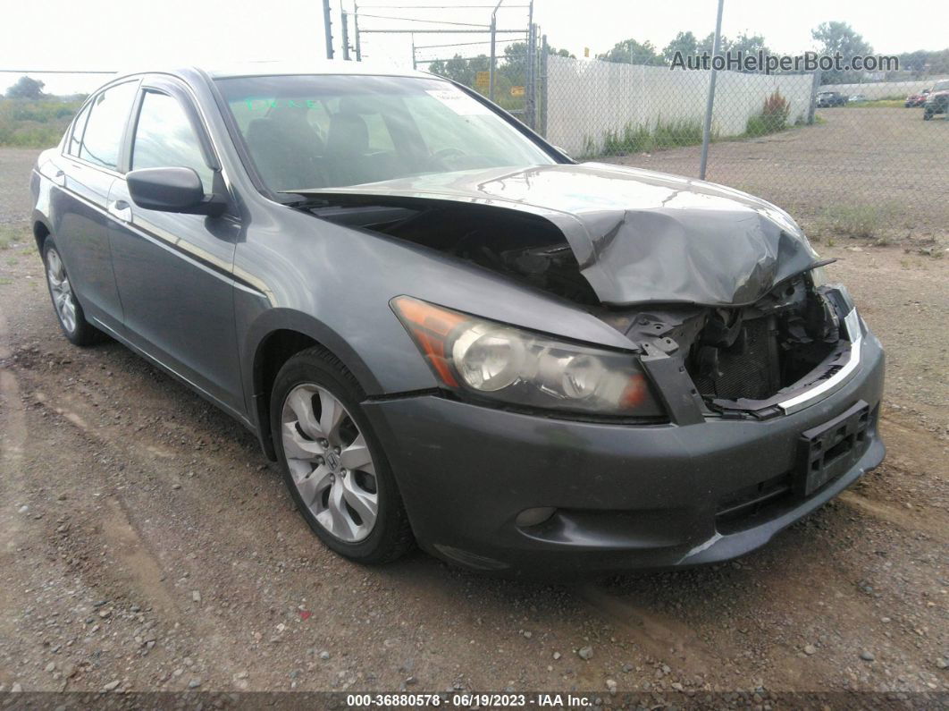 2008 Honda Accord 3.5 Ex-l Gray vin: 1HGCP36848A803182