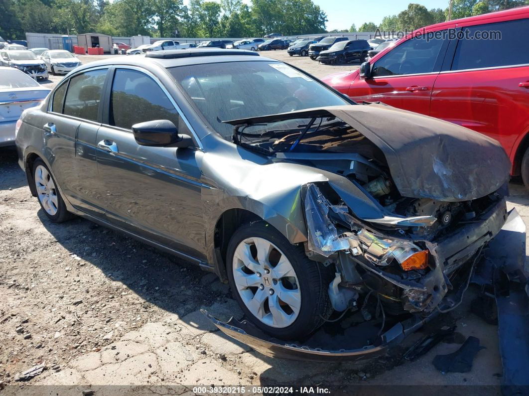 2009 Honda Accord 3.5 Ex-l Gray vin: 1HGCP36849A033650