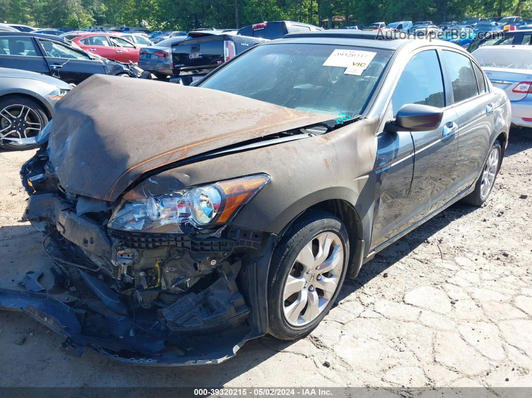 2009 Honda Accord 3.5 Ex-l Gray vin: 1HGCP36849A033650