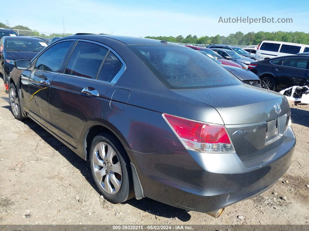 2009 Honda Accord 3.5 Ex-l Gray vin: 1HGCP36849A033650