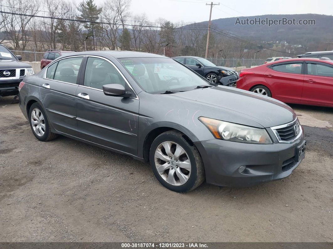 2009 Honda Accord 3.5 Ex-l Gray vin: 1HGCP36849A038959